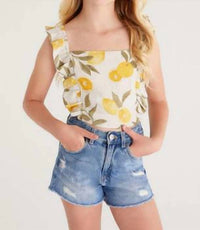 Z Supply - Girls' Amber Citrus Top