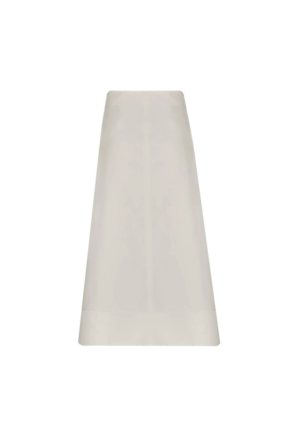 Andres Otalora - Isla Lejana Front Zip Midi Skirt