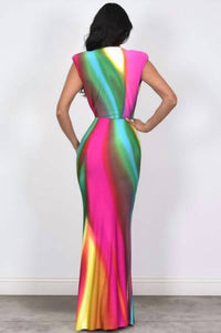 Cameo - Swirl Print Dress