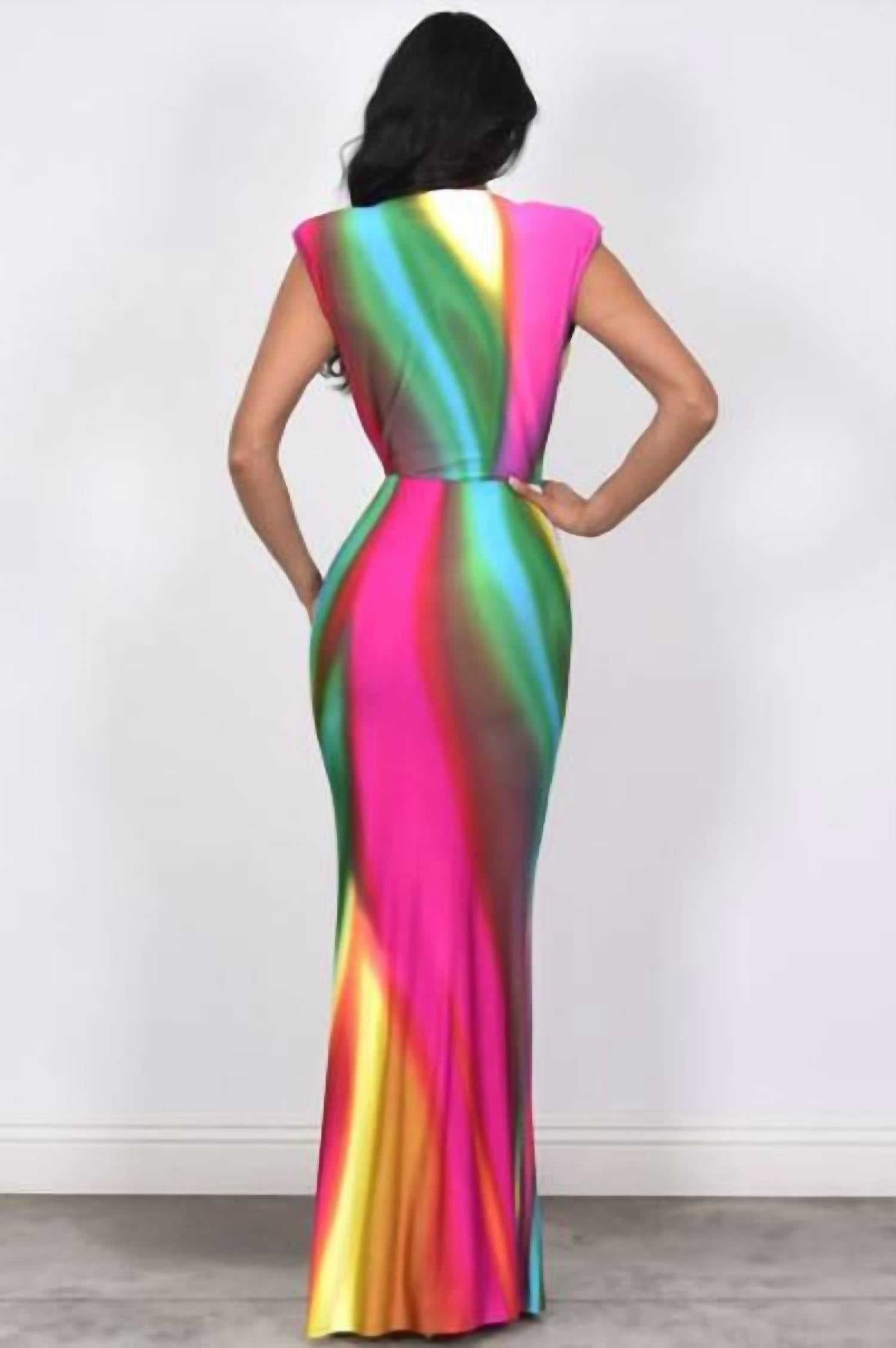 Cameo - Swirl Print Dress