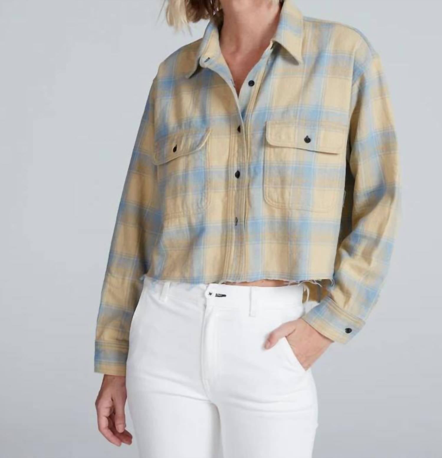 Askk Ny - Crosby Flannel Button-Down