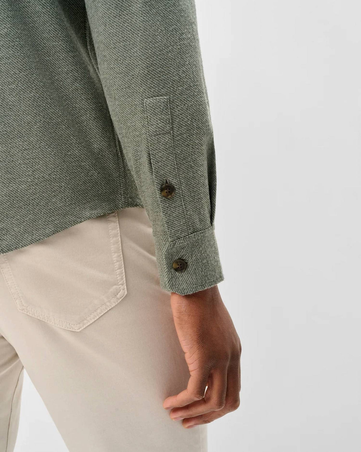 Johnnie-O - Sequoia Twill Solid Lodge Shirt