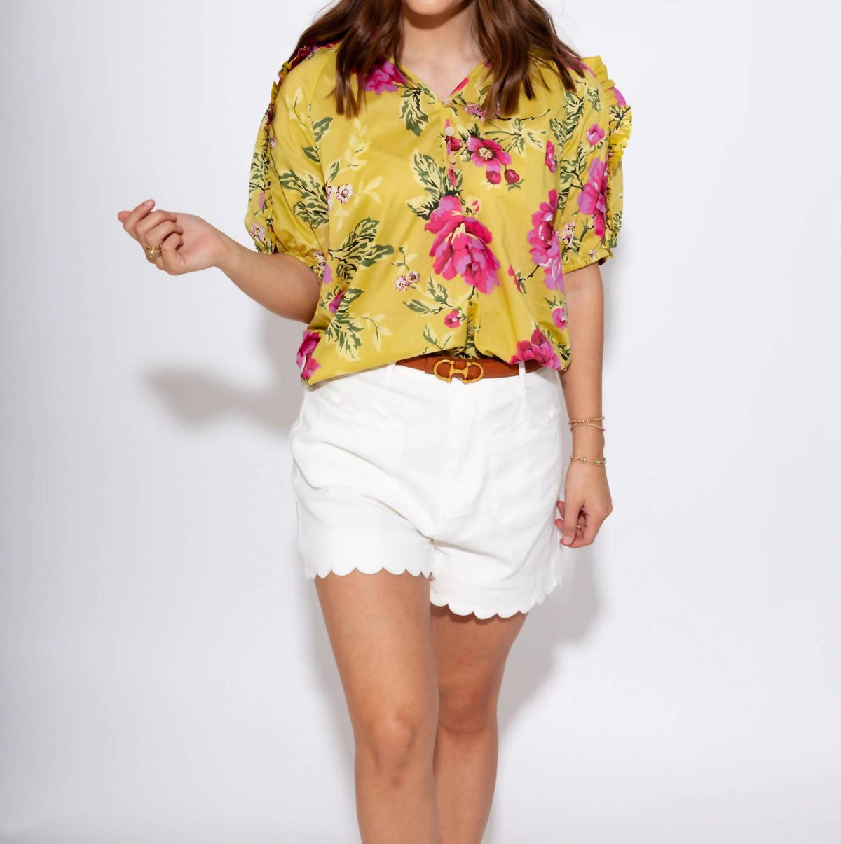 Ivy Jane - Ruffles And Roses Top