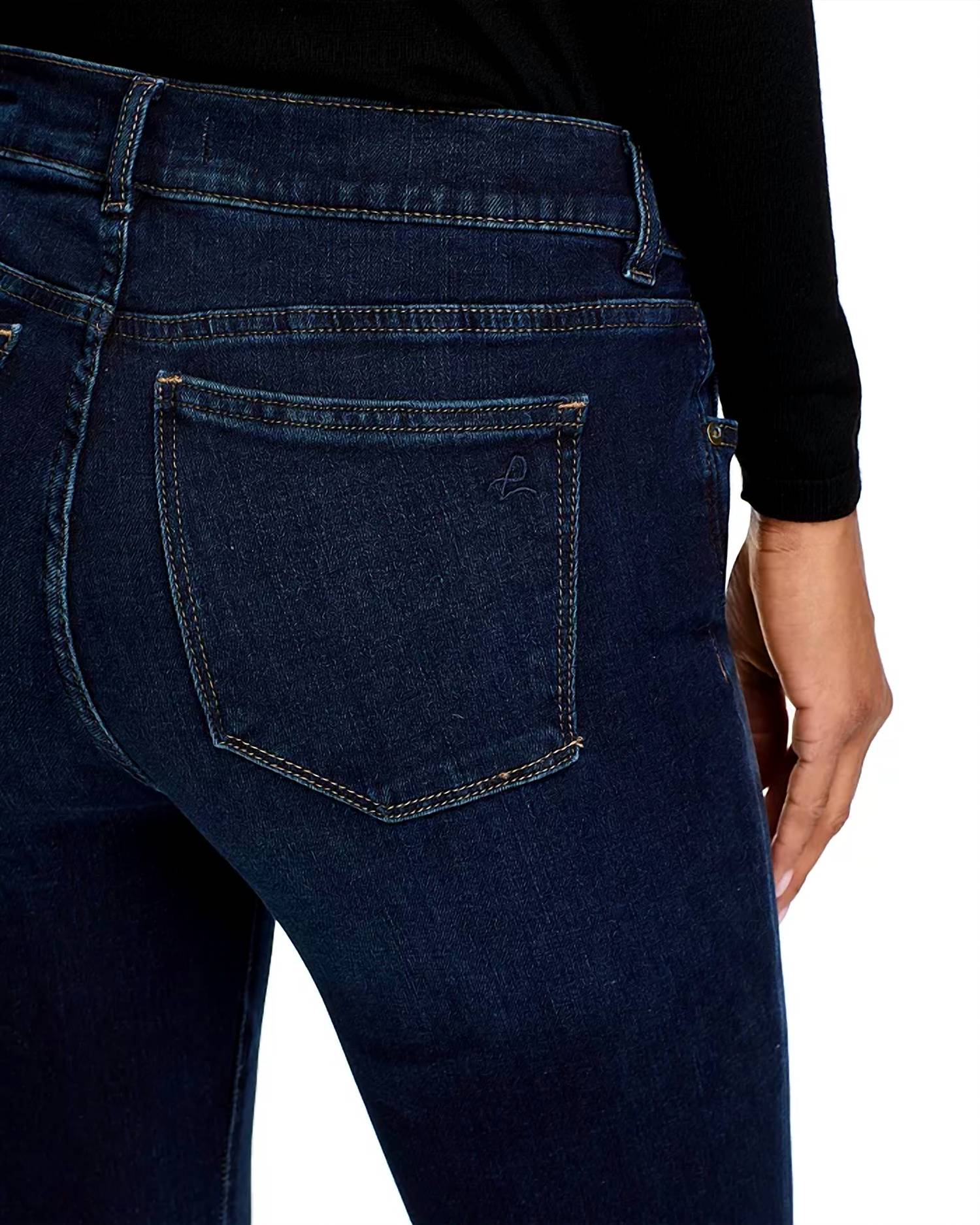 DL1961 - Women's Florence Skinny Mid Rise Instasculpt Ankle Jeans in warner - women's jeans - view 5