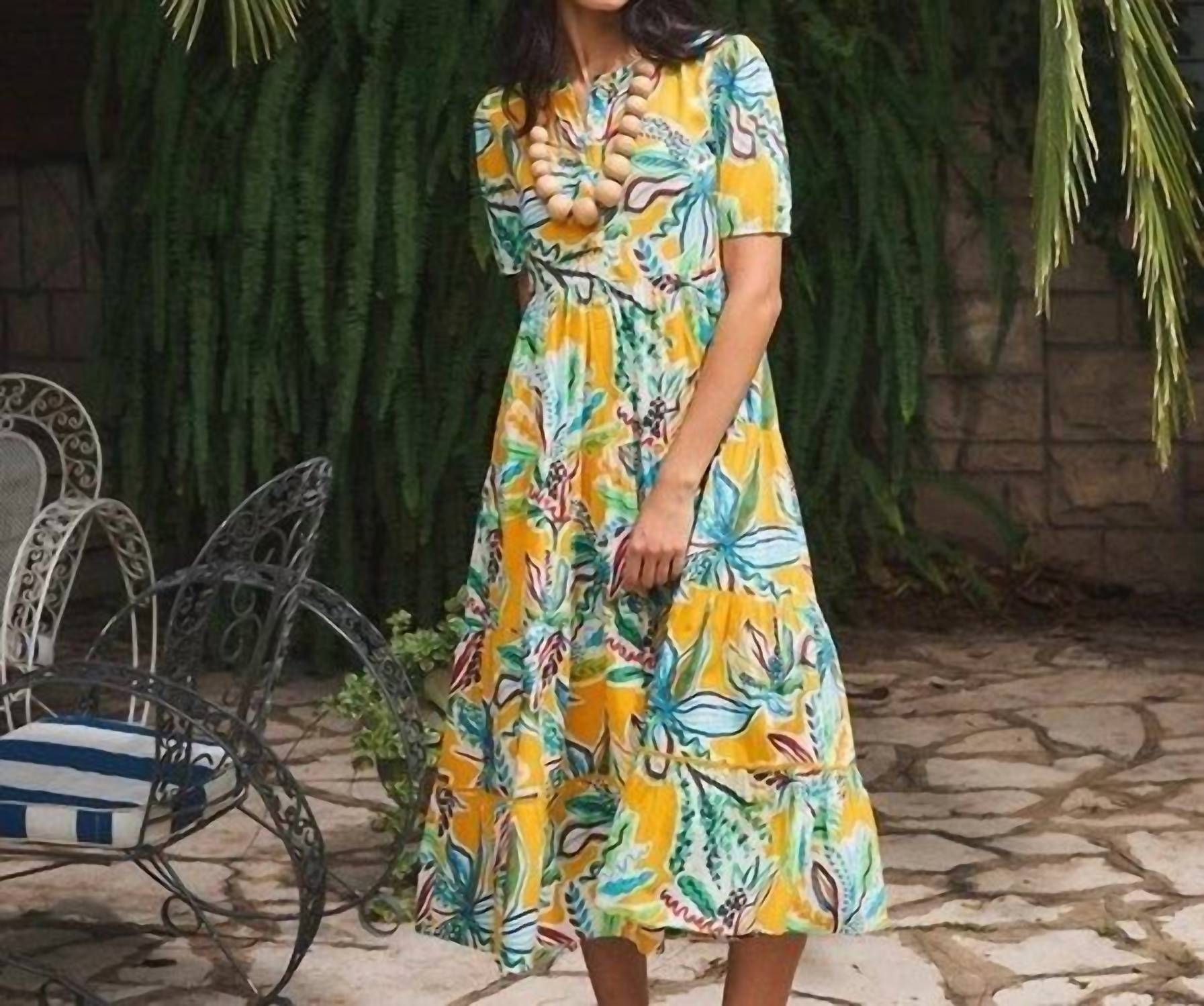 Ro'S Garden - Daphne Midi Dress