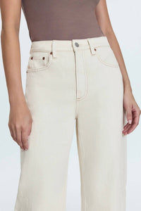 PISTOLA Eli High Rise Arched Leg Pants in ecru - women's pants - view 5