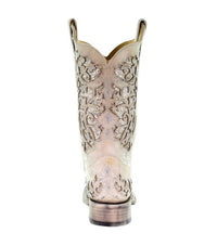 Corral - Women's Glitter Inlay Square Toe Cowboy Boots