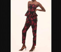 Misa Los Angeles - Piper Holiday Peplum Top