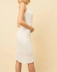Mystree - Cinched Waist Sweater Dress