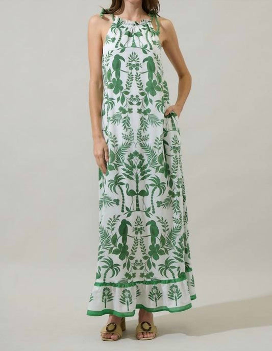 Sugarlips - Dayane Belted Maxi Dress