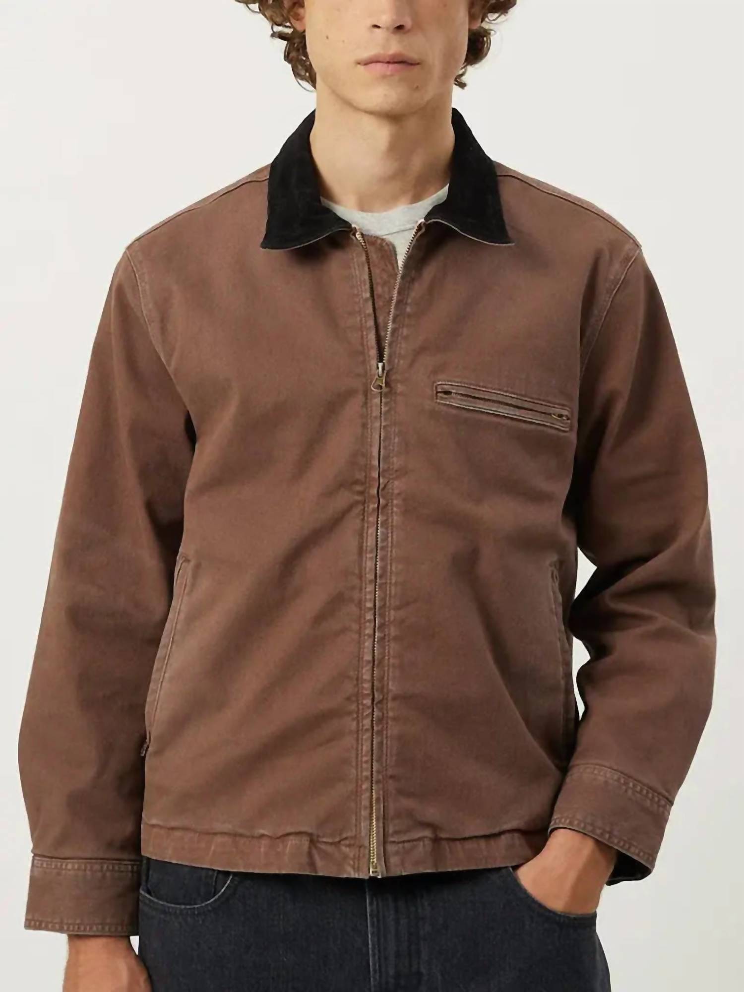 Corridor Utility Jacket in brown - men's jacket