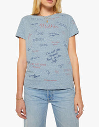 Mother - Boxy Goodie Goodie Soft Crewneck Tee