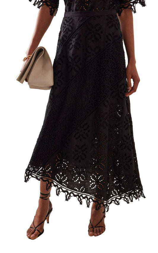 Ulla Johnson - Solara Eyelet-lace Maxi Skirt