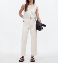 Madewell - Emmett Wide-leg Crop Jean - Petite