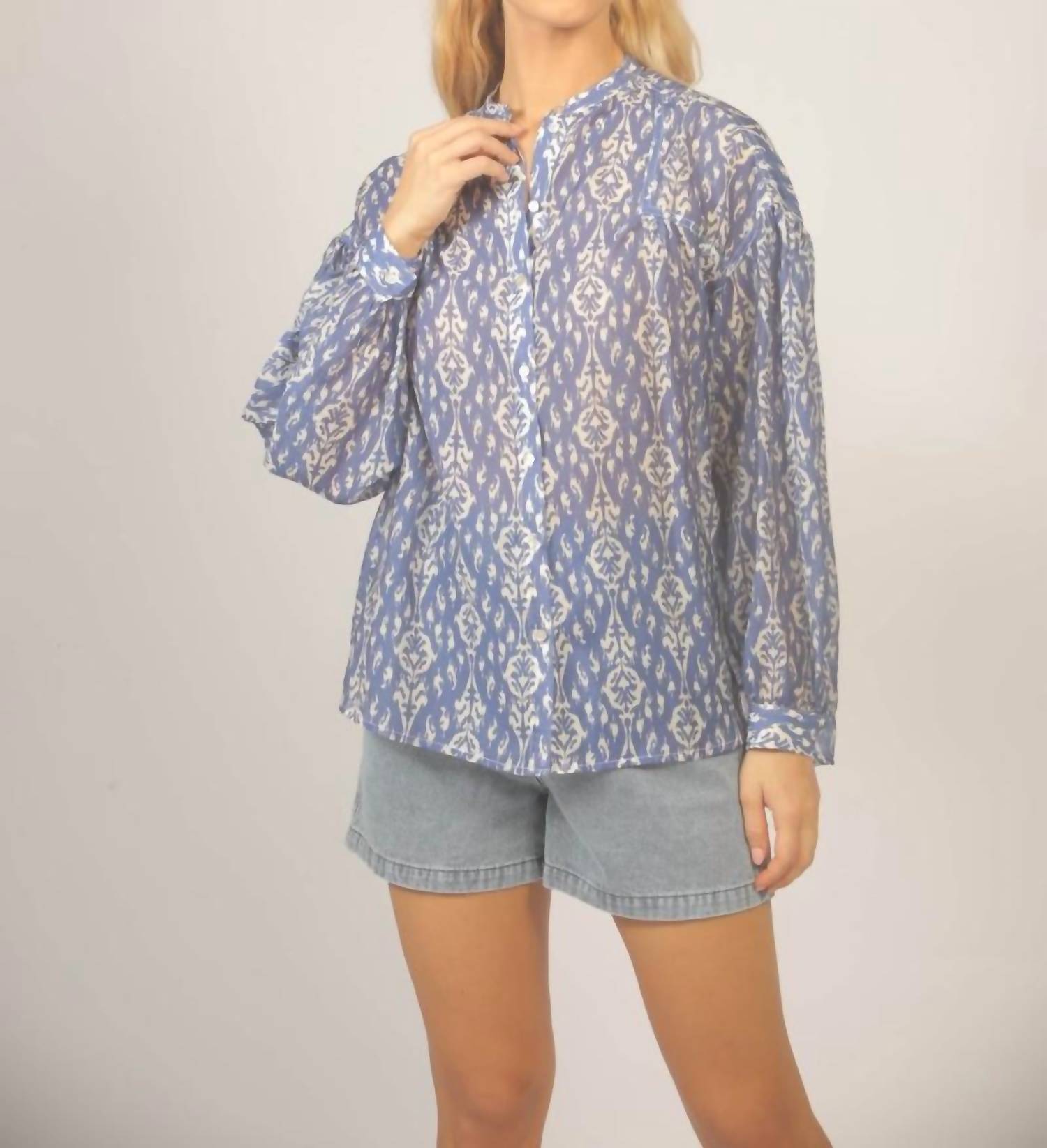 See U Soon - Button Up Blouse