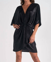 Elan - Shimmer Gathered Dress