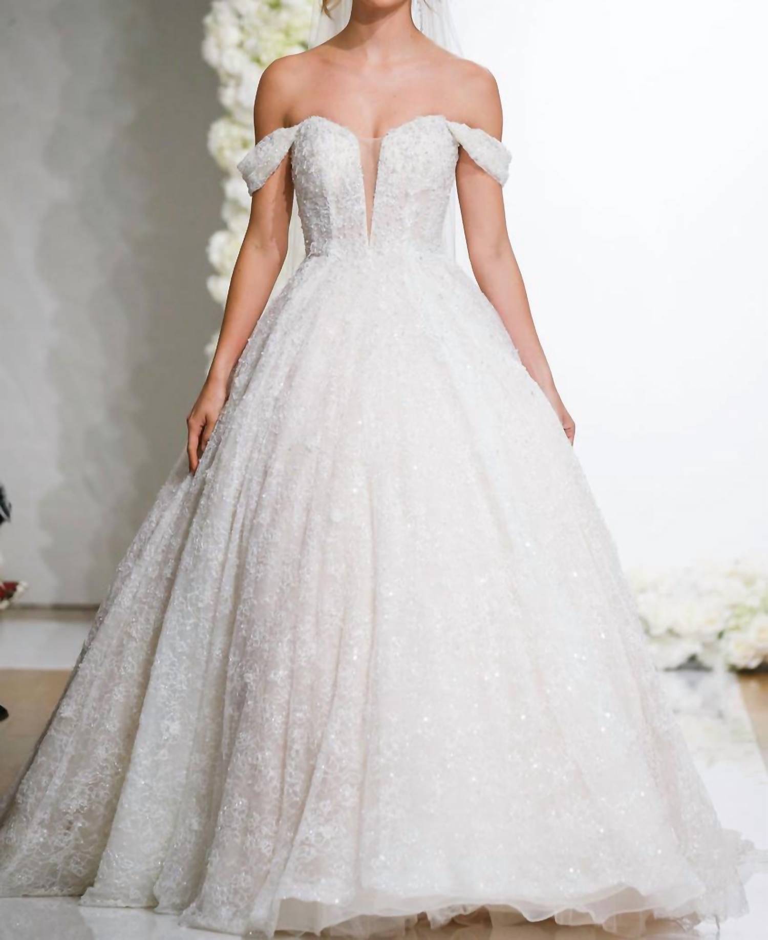 Morilee - Loucette Crystal Beading Gown
