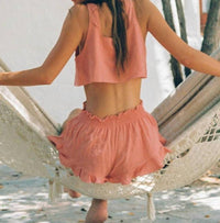 Montce - Square Neck Crop Top