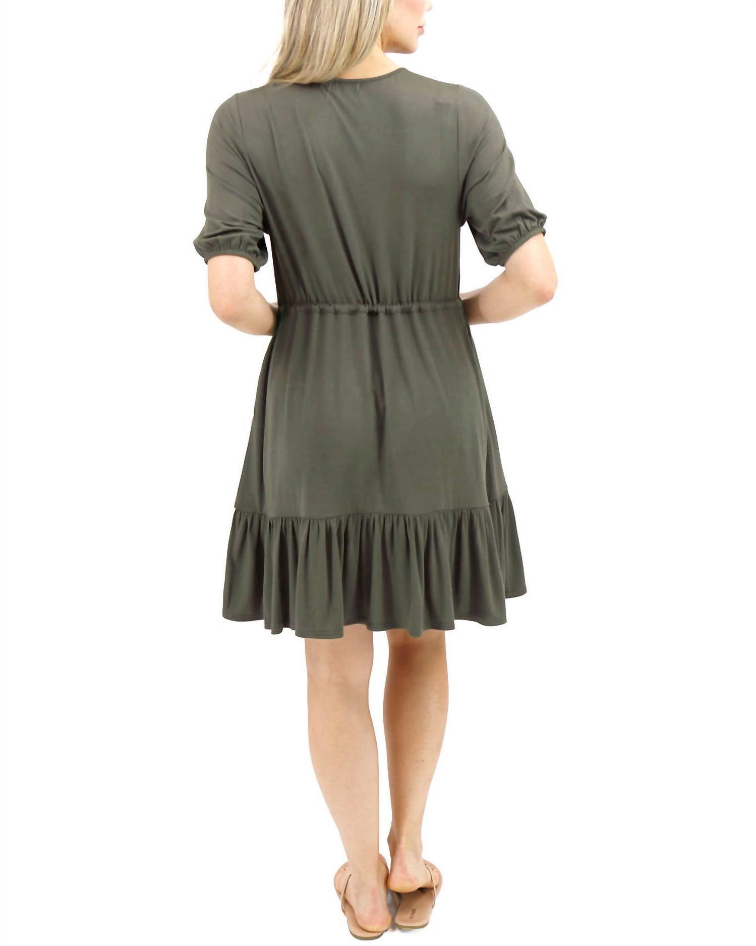 Grace And Lace - Modal Waist Tie Dress