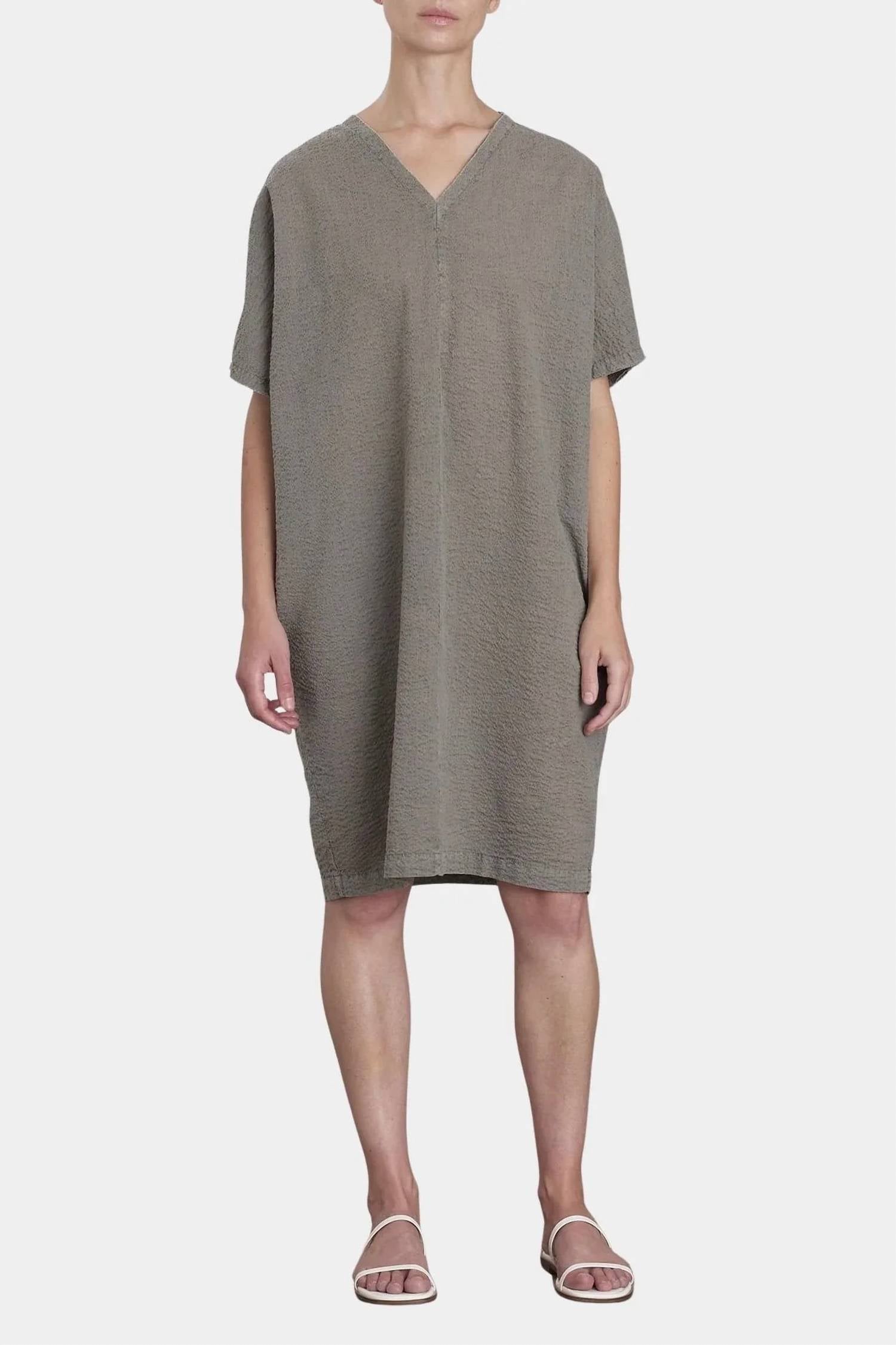 Black Crane - V-neck Mini Dress
