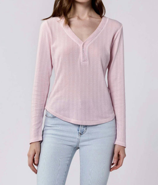 Dear John Denim - Cortado Fitted Henley Top