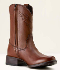 ARIAT Men's Sonoro Zip Side Dress Western Boot in cinnamon - men's boots - alternate view