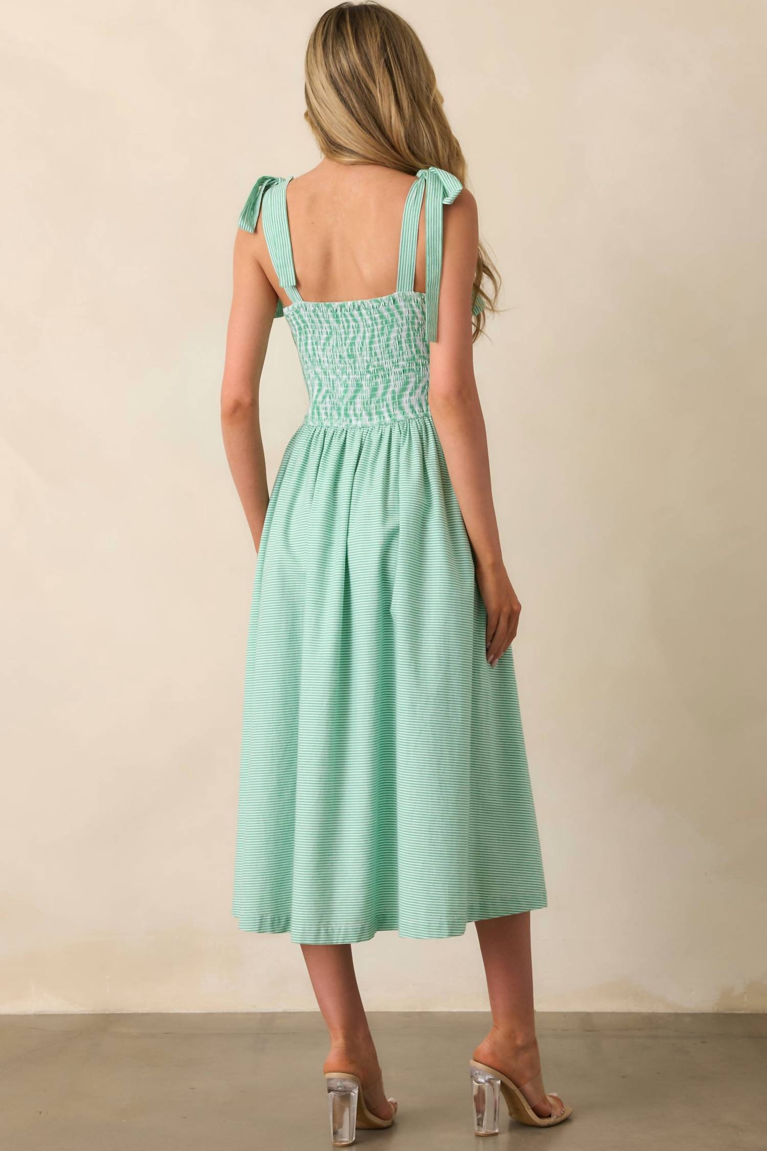 Prosperina - Sloane Stripe Midi Dress