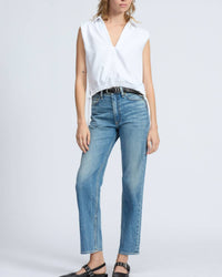 Rag & Bone - Harlow Mid-rise Ankle Straight Jeans
