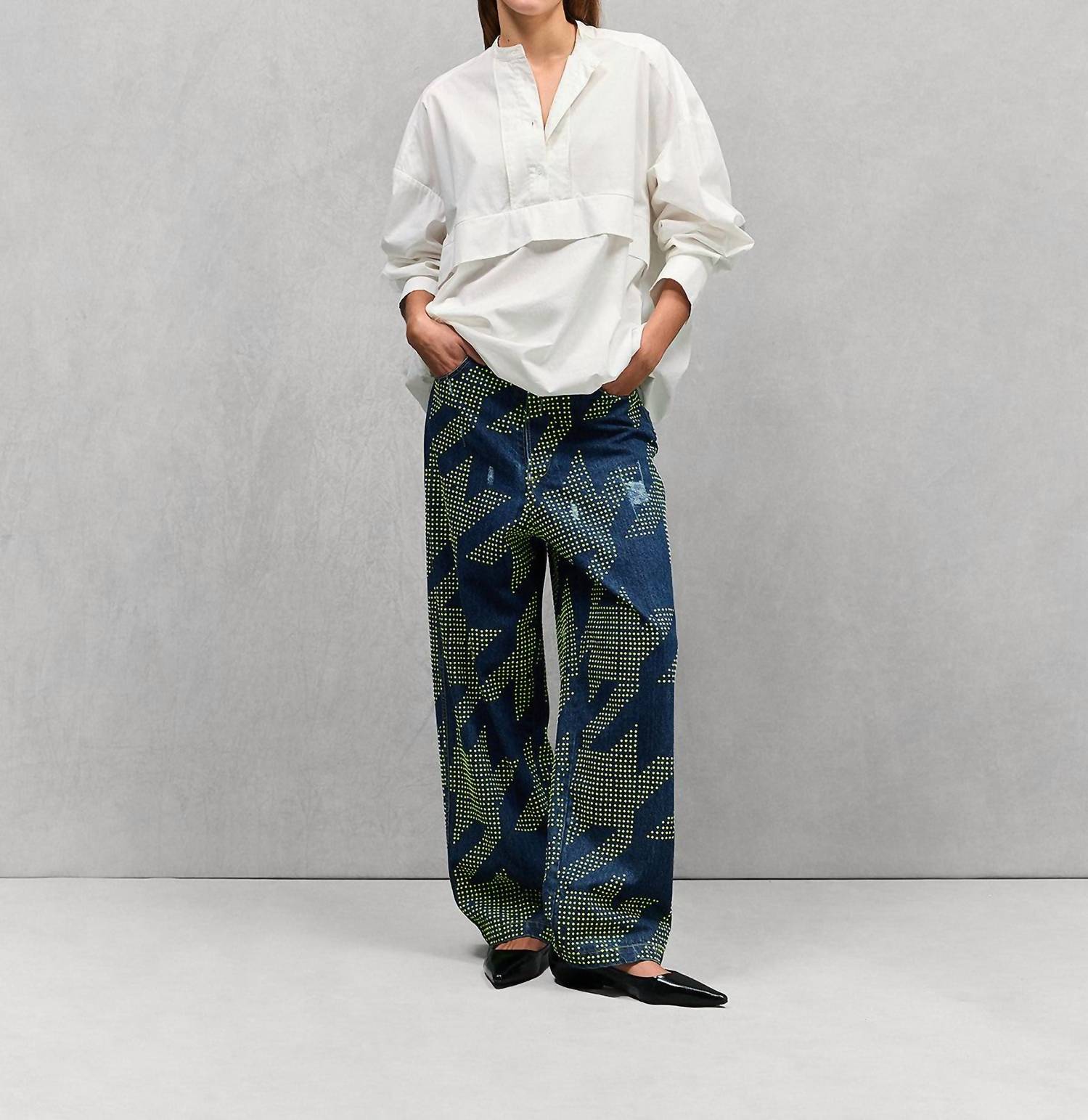 Mes Demoiselles - Canvas Relaxed Pants