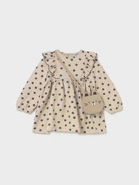 Mayoral - Polka Dot Dress With Matching Bag