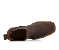 Forastero - Men's Leather Chelsea Boots With Side Zipper