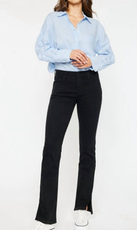 Kancan - Mid Rise Bootcut Jeans