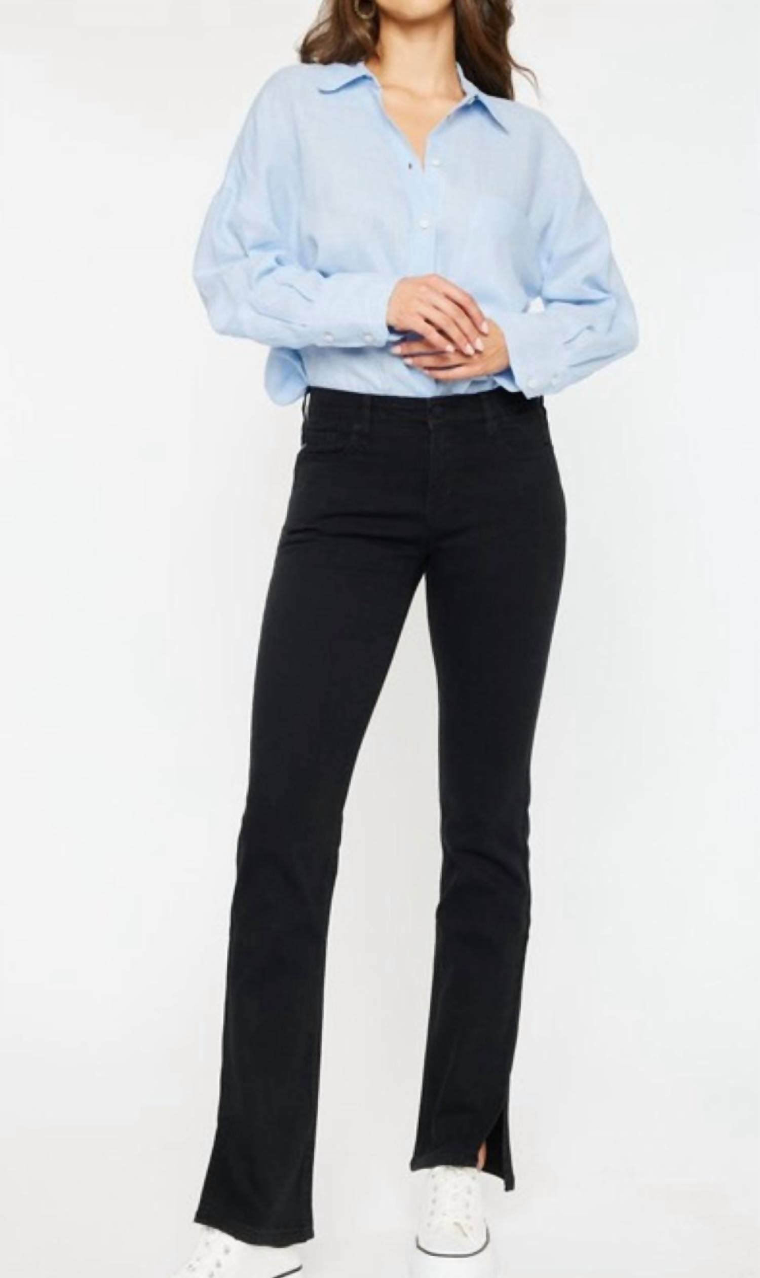 Kancan - Mid Rise Bootcut Jeans