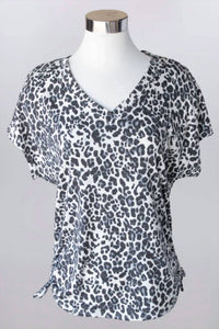 Keren Hart - Women's Call Me Ruched Knit Top