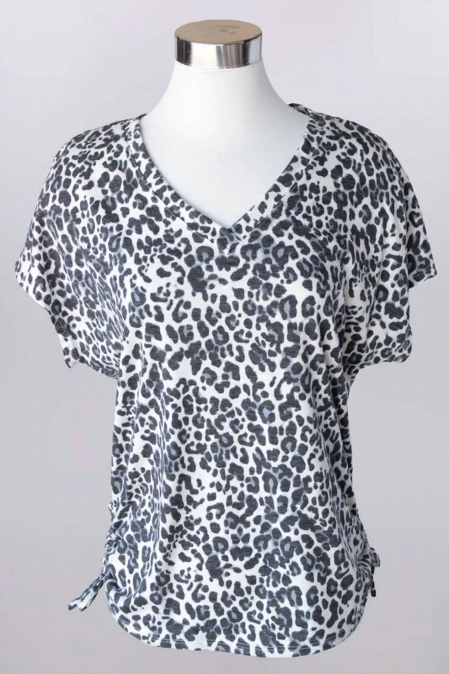 Keren Hart - Women's Call Me Ruched Knit Top