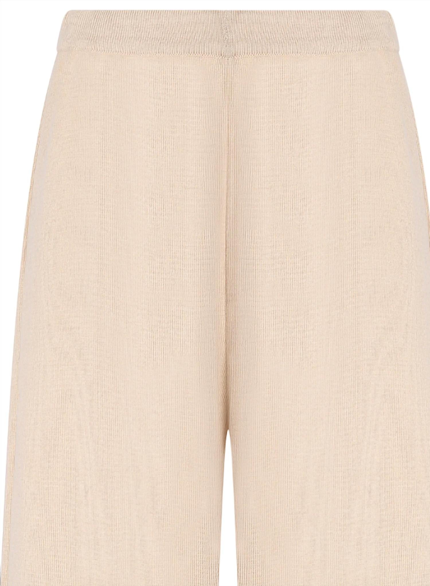 Solkissed Women's Tamera Knit Pants in beige - women's pants - detail view