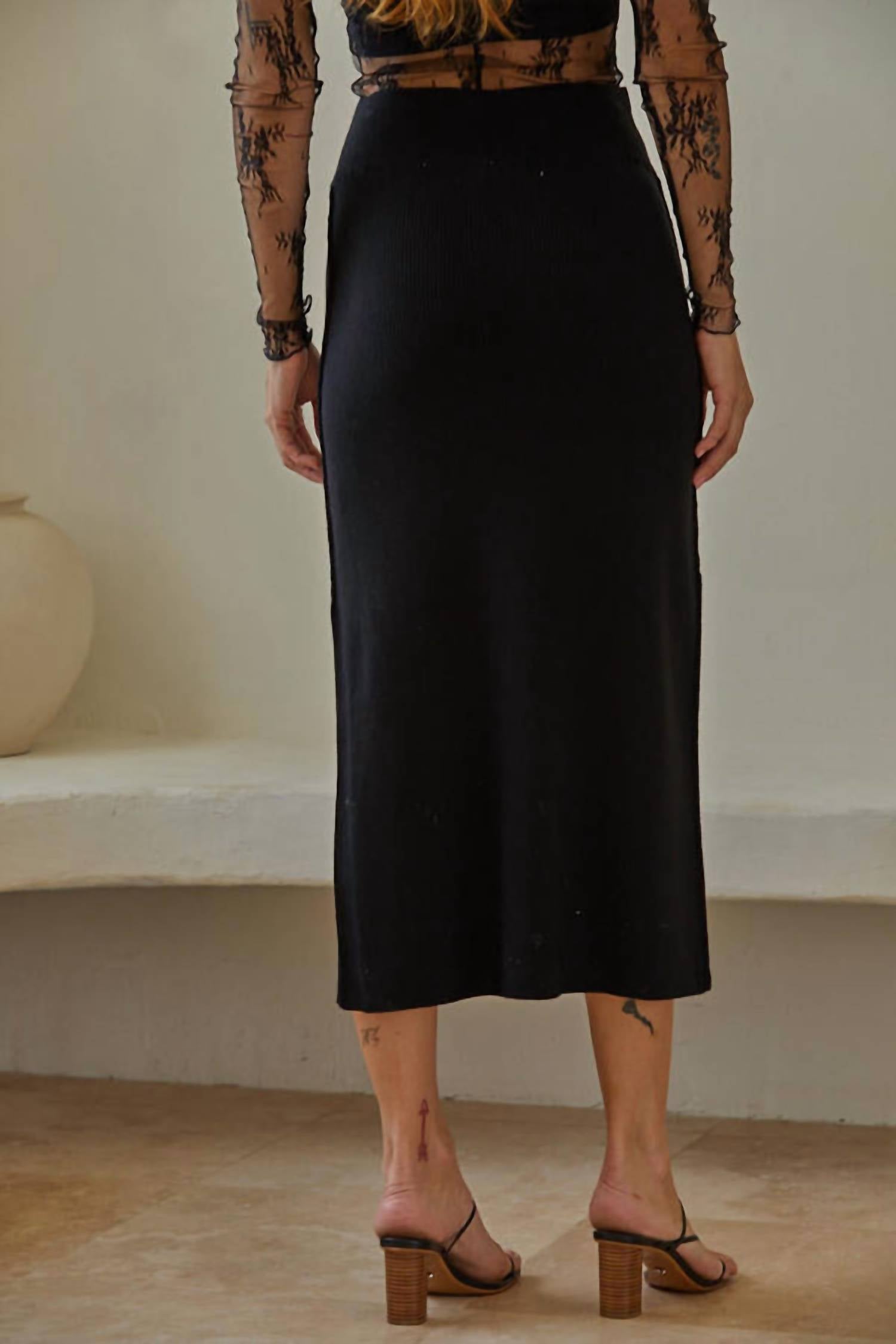 By Together - Que Sera Sera Midi Skirt