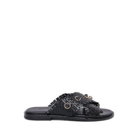 Caryatis - Women's Woven Leather Slipper
