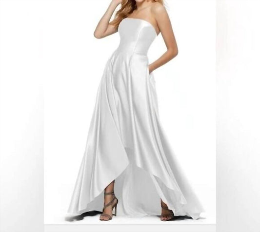 Morilee - Satin High Low Gown