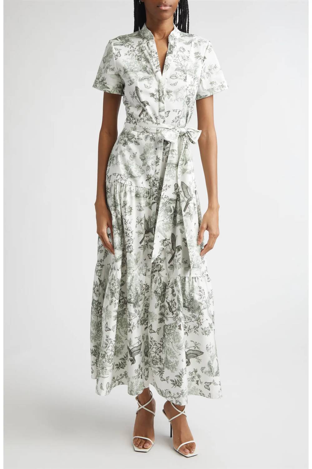 Alice + Olivia - Lucy Midi Shirt Dress