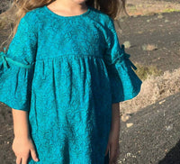 Poppet & Fox - Girls' Flute Sleeve Dress