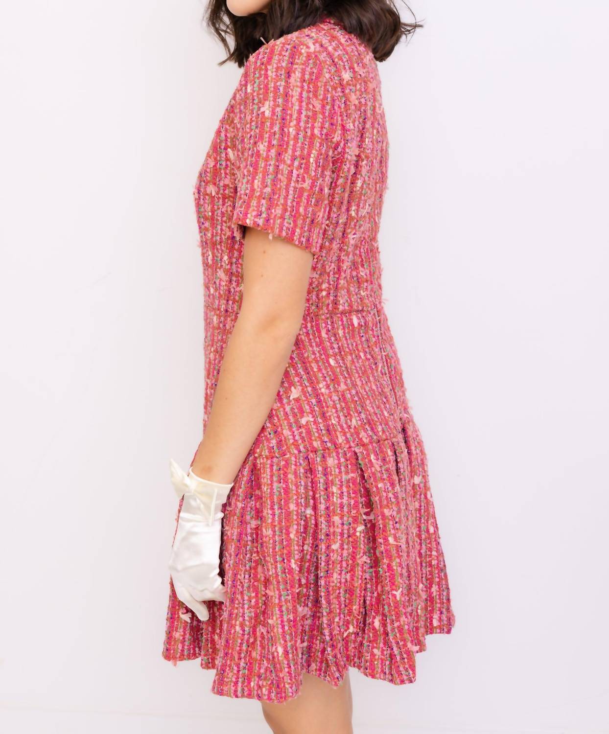 Sincerely Ours - Val Tweed Mini Dress