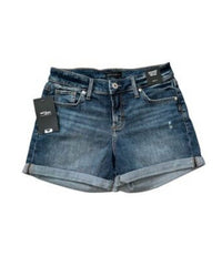 Silver Jeans Co - Women's Roll Cuff Denim Shorts