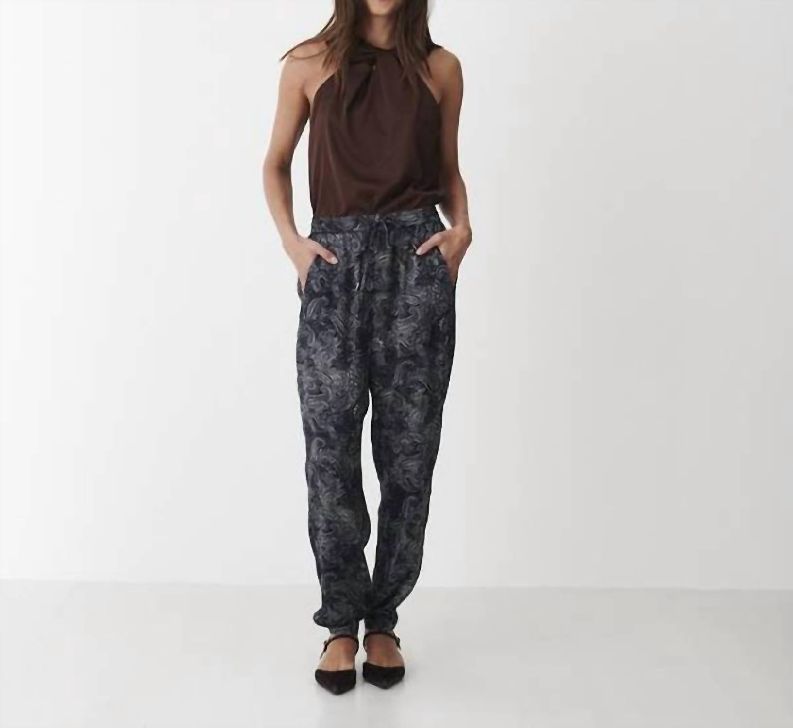 Karmamia Florence Top in brown - women's shirt