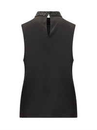 Tom Ford - SEQUINS AND STRASS EMBROIDERED TOP