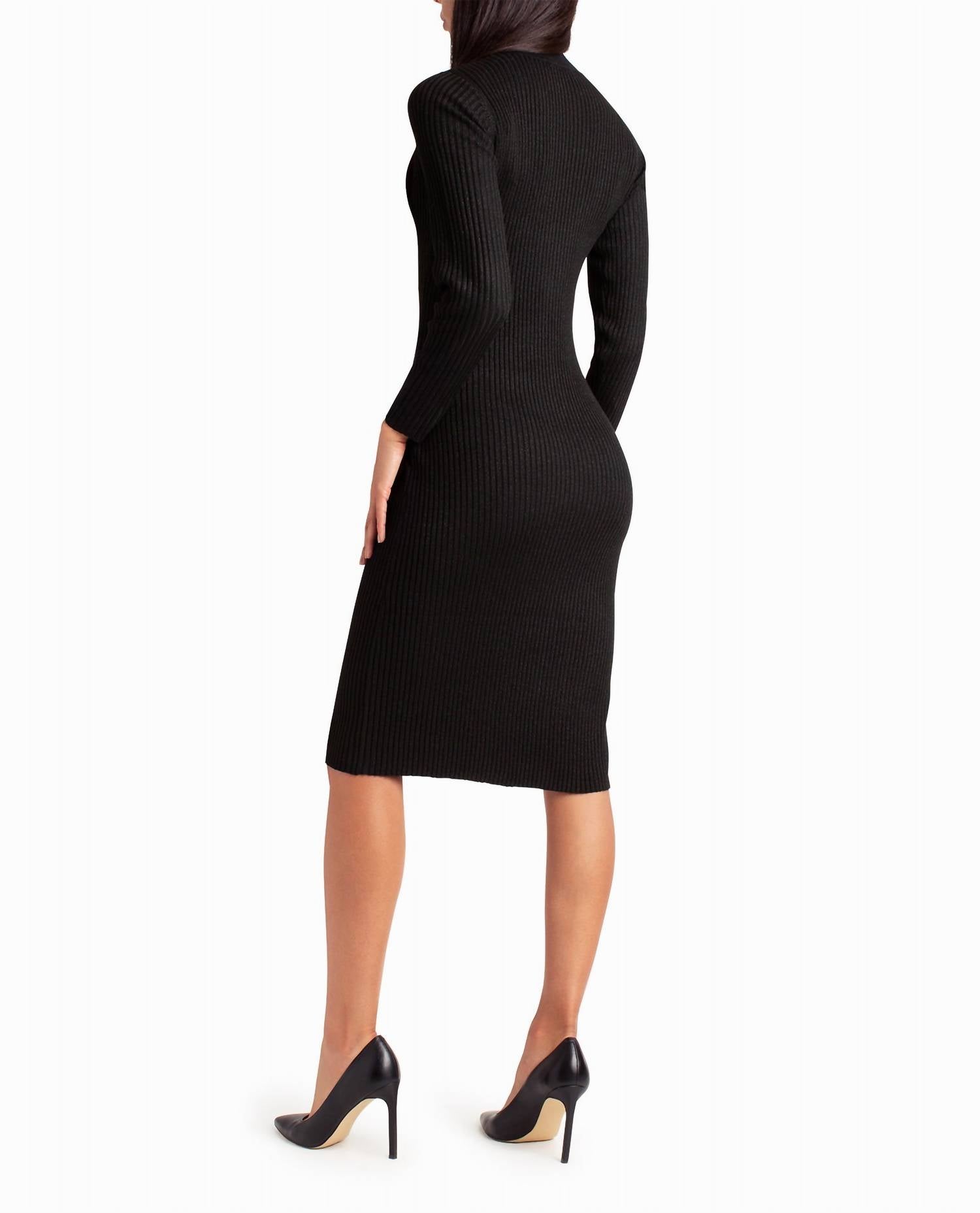 Nicole Miller - Cut Out Knit Vanessa Dress