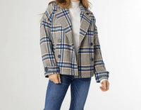 Coco + Carmen - Brixen Plaid Shacket