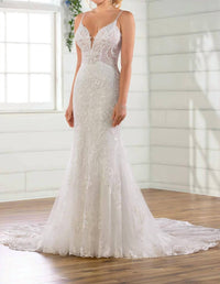 Essence Of Australia - Beaded Fit-and-flare Wedding Dress