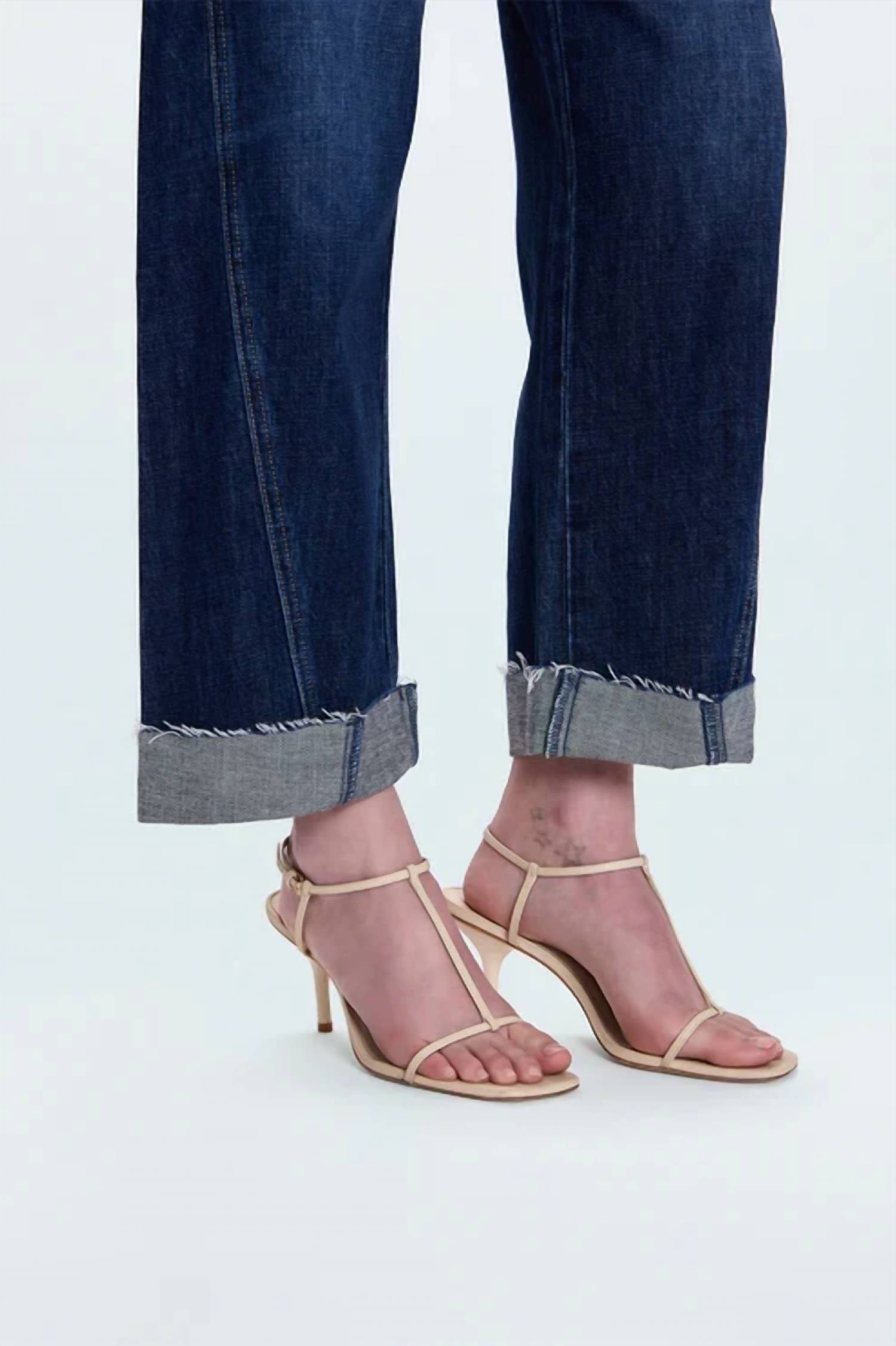 Pistola - Kacey Mid Rise Cropped Jeans