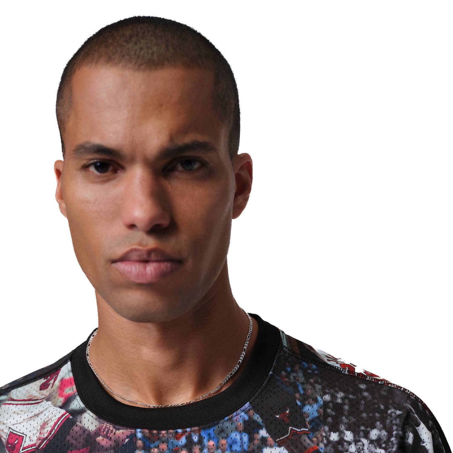 Jordan Flight Printed Long-sleeve Jersey in multi - men's shirt - alternate view